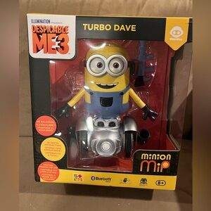 Despicable Me 3 Turbo Dave Minion MiP Action Figure - Yellow and Blue